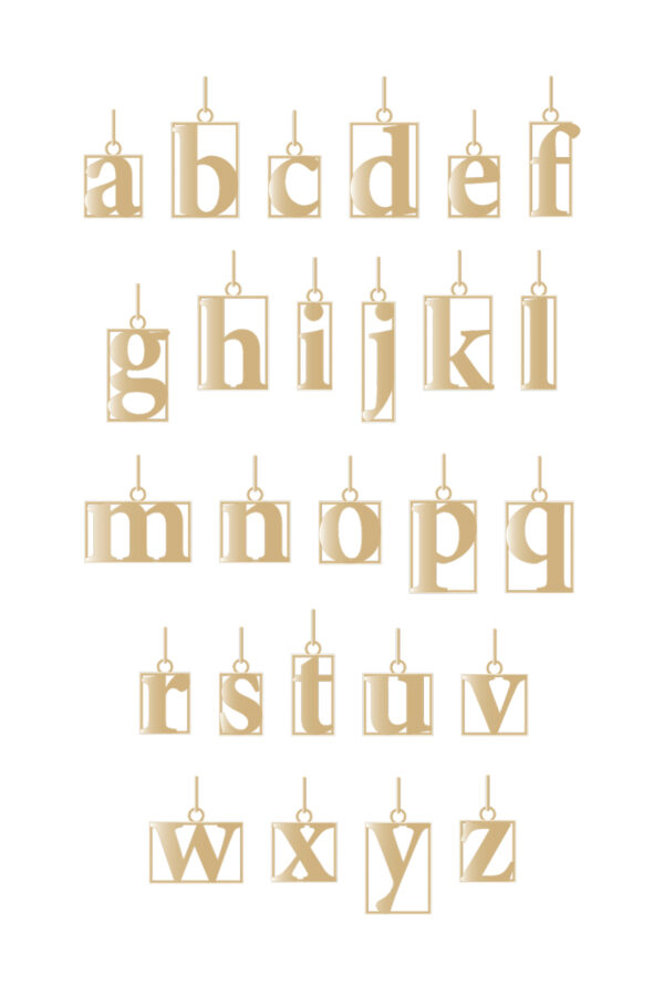 Serif Alphabet