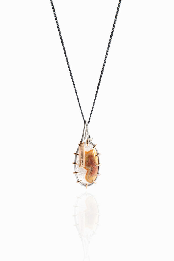 Laguna Agate — 14k & Sterling