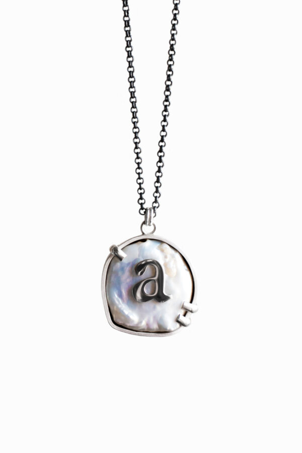 Serif on a Pearl necklace